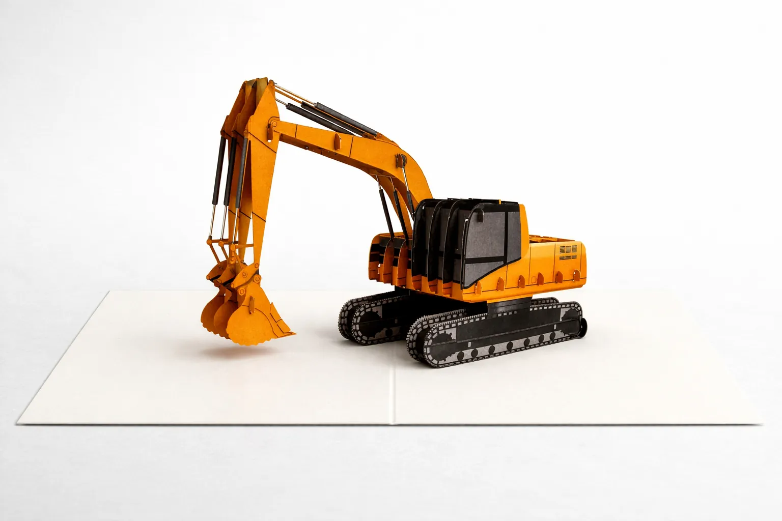 Excavator Dimensional Model